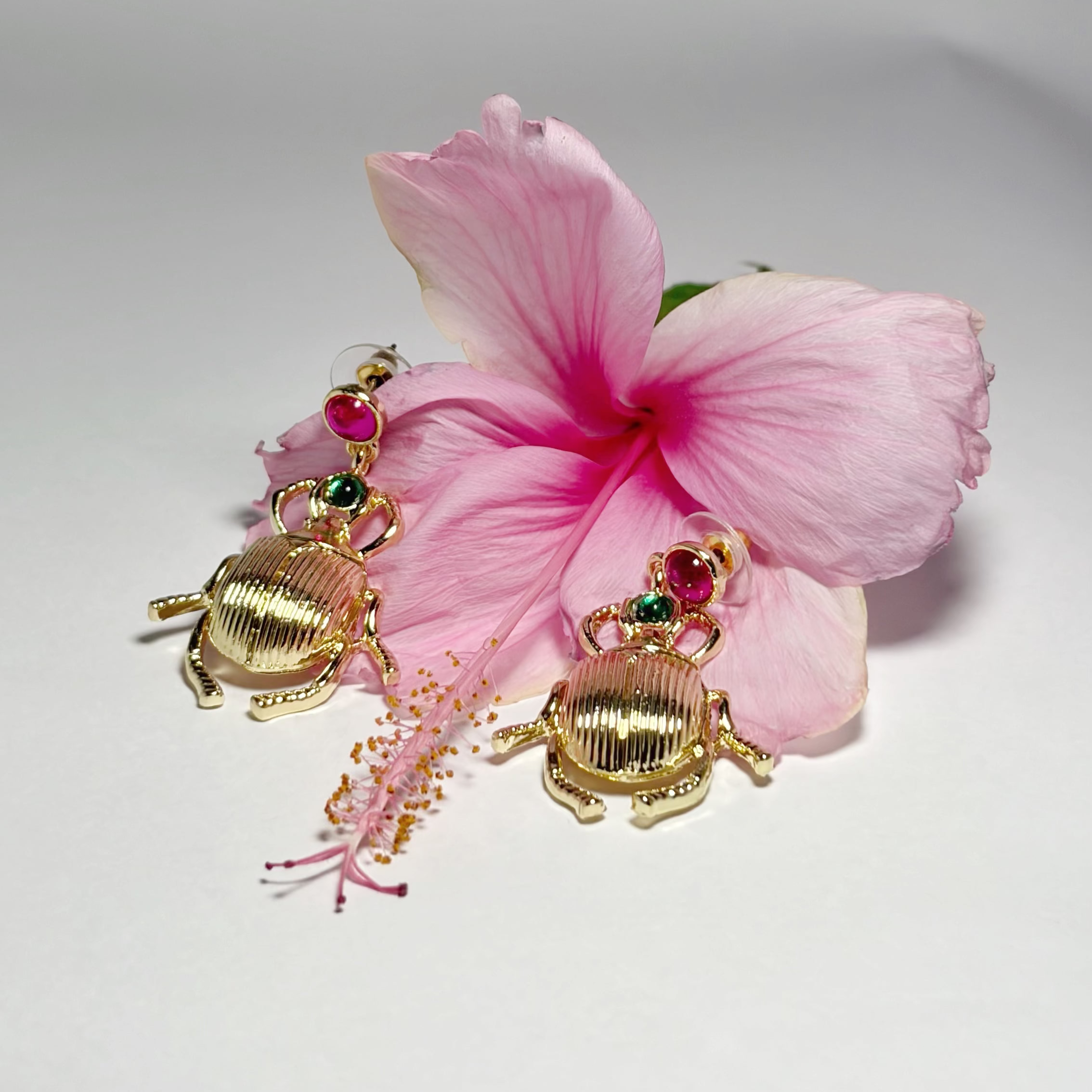 Beetle Earrings